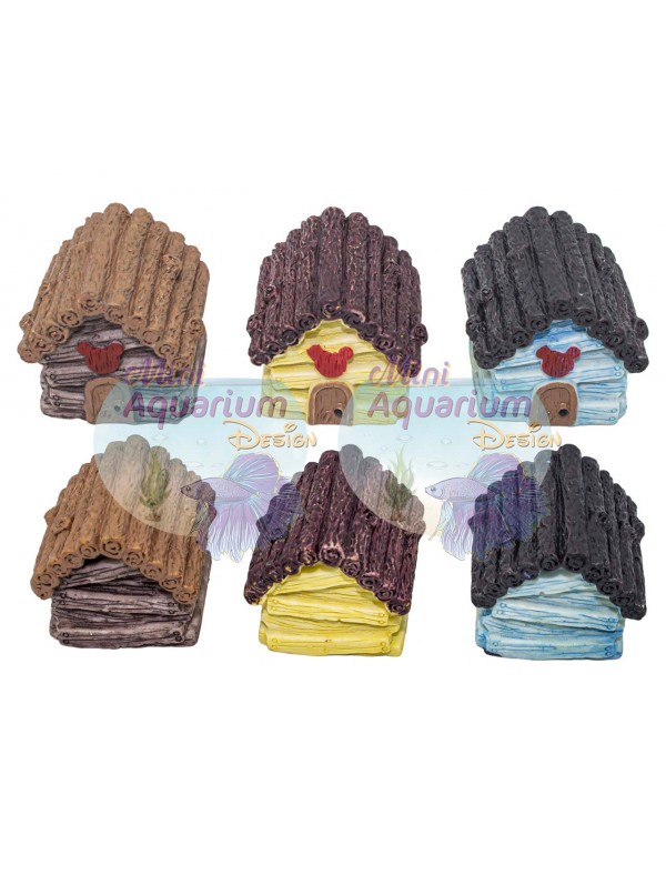 Mickey House Mini Size - Brown