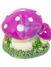 Mushroom House With Pet - Purple
